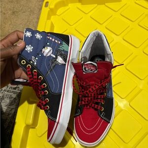 VANS Sk8-Hi NIGHTMARE BEFORE CHRISTMAS HI Christmas Town Snowman